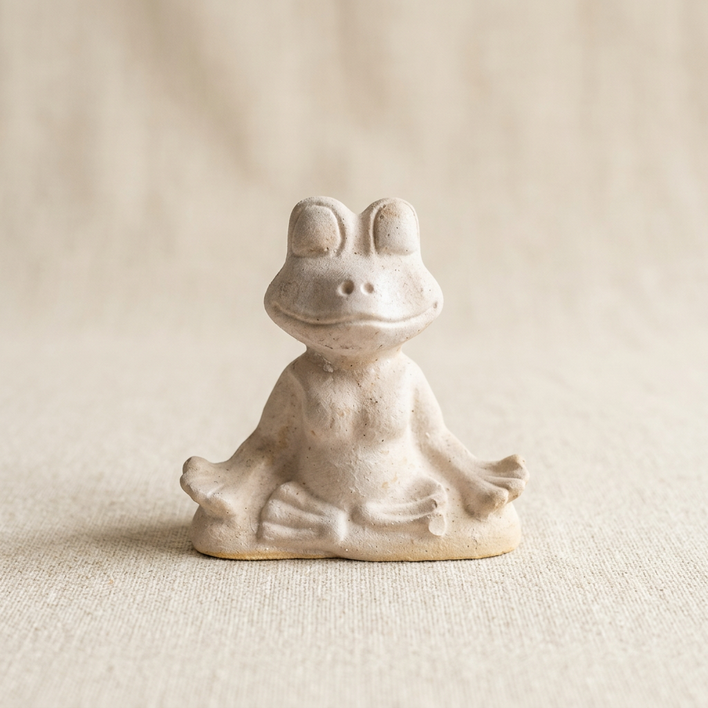 Rana meditando